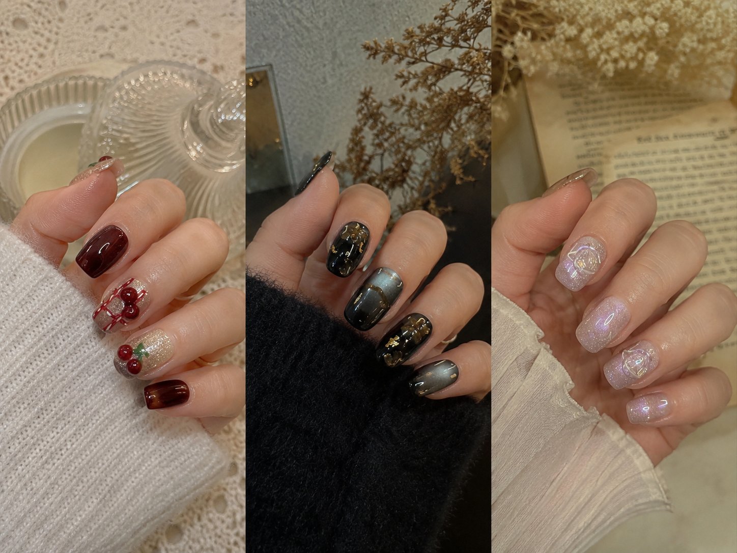 Nail art collage